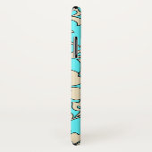 Maliaのハイビスカスのハワイの花の水のクリーム Case-Mate iPhoneケース (裏面/右)