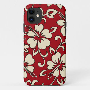 MaliaのハイビスカスのハワイのiPhone 5つのケース iPhone 11 ケース