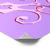 Maliaデザイナー名ポスター ポスター (角)