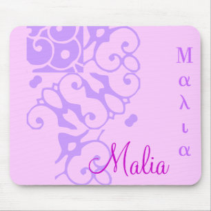 Maliaデザイナー名Iマウスパッド マウスパッド