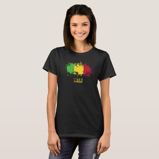 Malian enthusiasts for Mali and Mali Tシャツ (正面フル)