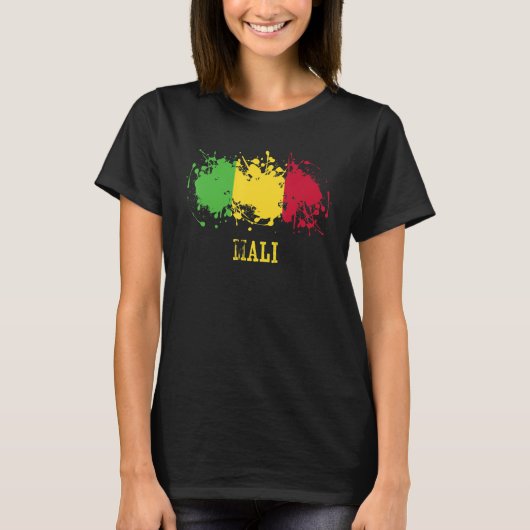 Malian enthusiasts for Mali and Mali Tシャツ (正面)
