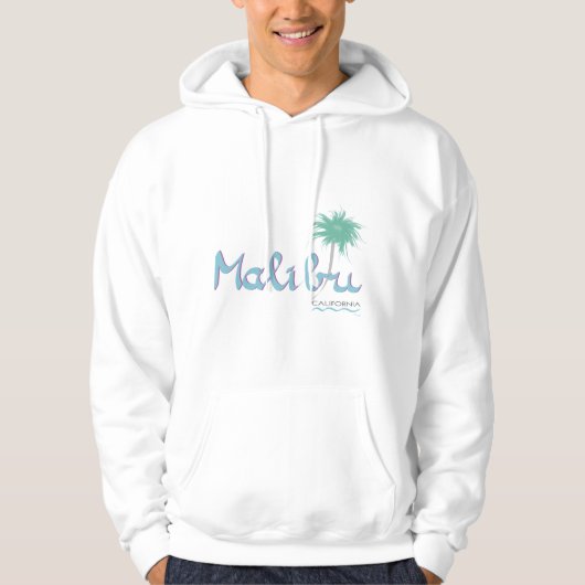Malibu、CA Hooded Sweatshirt パーカ (正面)