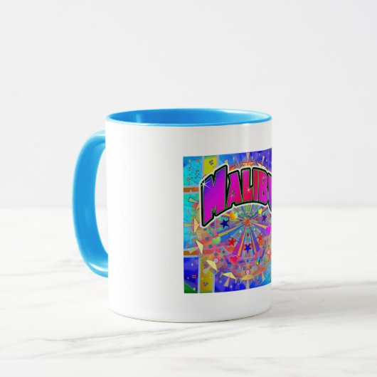 Malibu Cosmic Unity Mug マグカップ (正面左)