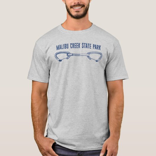 Malibu Creek State Park Rock Climbing Quickdraw Tシャツ (正面)