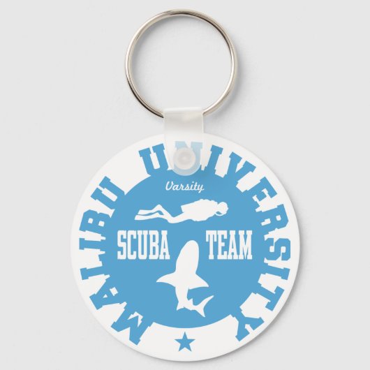 Malibu Scuba キーホルダー (正面)