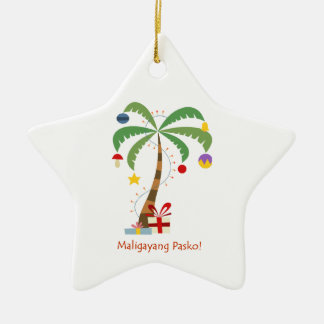 Maligayang Pasko! クリスマスツリーのオーナメント セラミックオーナメント