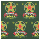 Maligayang Pasko Filipino Christmas Philippines ファブリック (見本)