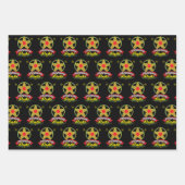 Maligayang Pasko Filipino Christmas Philippines ラッピングペーパーシート (正面)