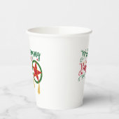 Maligayang Pasko Filipino Christmas Philippines 紙コップ (左)