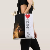 Malinoisの品種トートバック トートバッグ (クローズアップ)