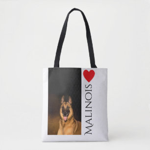 Malinoisの恋人のトートバック トートバッグ