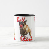 Malinoisの球の鮫2 マグカップ (中央)