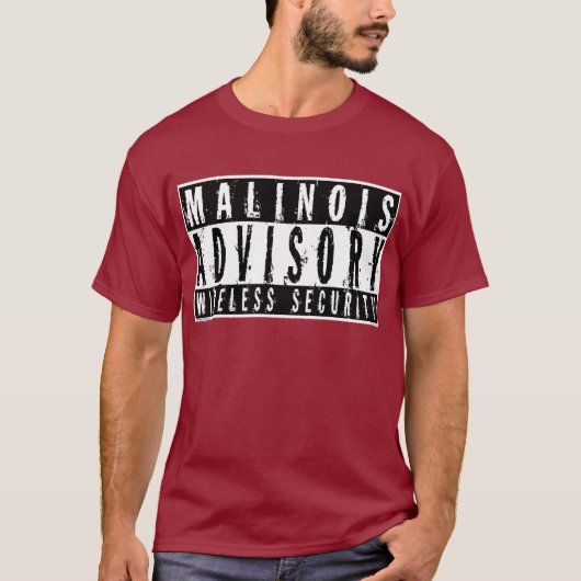 Malinoisの諮問無線保証 Tシャツ (正面)