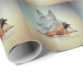 Malinois -ベルギーの羊飼い ラッピングペーパー (ロールコーナー)