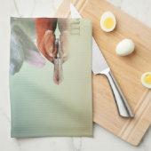 Malinois -ベルギーの羊飼い- Mechelaar - Maligator キッチンタオル (四つ折り)