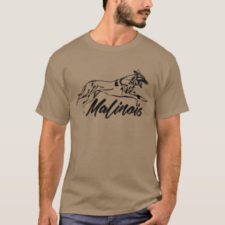 Malinois -ベルギーの羊飼い tシャツ