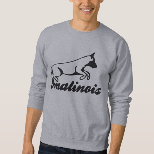 Malinois Belgian Hoodie スウェットシャツ (正面)