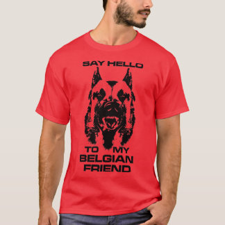 Malinois Belgian shepherd Mechelaar   2  Tシャツ