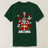 Mall Coat of Arms Family Crest Tシャツ (デザイン正面)