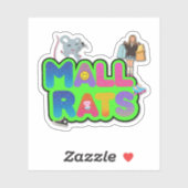 Mall Ratz Logo Sticker シール (シート)