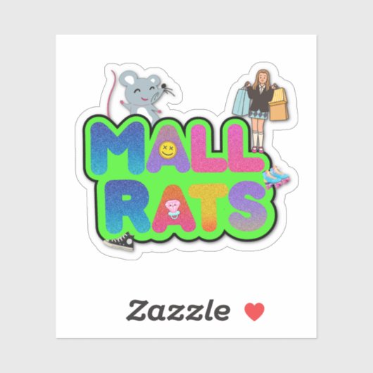 Mall Ratz Logo Sticker シール (シート)