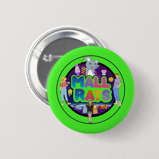 Mall Ratz OSA Button 2.0 缶バッジ (正面&裏面)