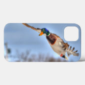 Mallard 飛んでいる Duck Drake 5 Wildlife写真 Case-Mate iPhoneケース (裏面 (横))