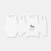 Mallard Duck Baby Shower Party Gender Neutral Baby フェイバーボックス (折り畳みなし)