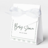 Mallard Duck Baby Shower Party Gender Neutral Baby フェイバーボックス (正面サイド)