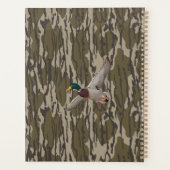 Mallard Duck Bottom lands Camo Hunting Season プランナー手帳 (裏面)