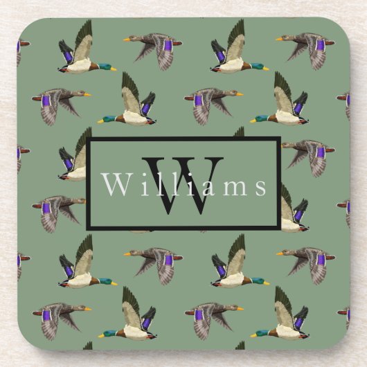 Mallard Duck Lovers コースター (正面)