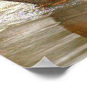 Mallard Duck Reflection Photo Poster ポスター (角)