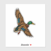 Mallard Duck Sticker シール (シート)