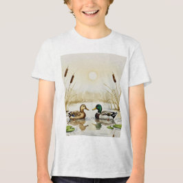 Mallard ducks トライブレンドＴシャツ