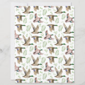 Mallard Ducks Scrapbook Paper (正面)