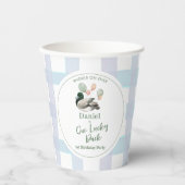 Mallard Lucky Duck 1st Birthday  紙コップ (正面)