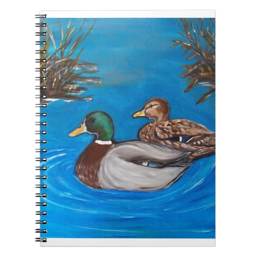 Mallards.png ノートブック (正面)