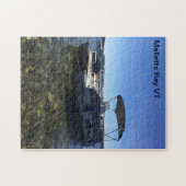 Malletts湾のポンツーンのボートのパズル ジグソーパズル (横)