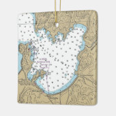 Malletts Bay VTグラフ航海の セラミックオーナメント (左)