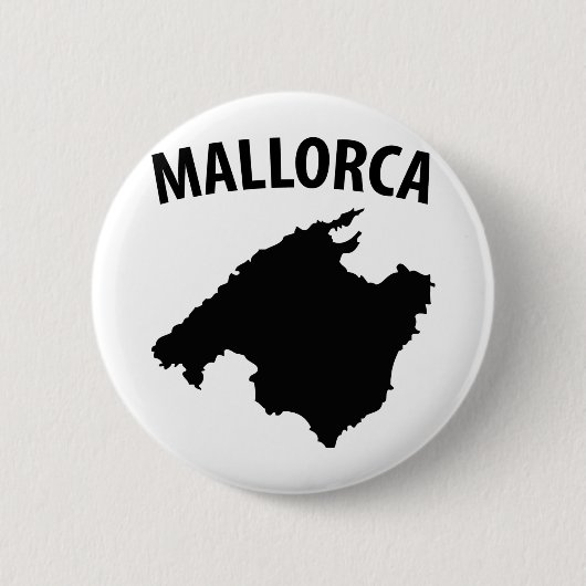 mallorcaの記号 缶バッジ (正面)
