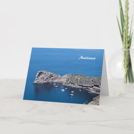 Mallorcaグリーティングカード カード (正面)