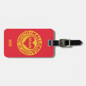 MALLORCAスペインのカスタムな荷物のラベル ラゲッジタグ (正面横)