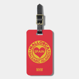 MALLORCAスペインのカスタムな荷物のラベル ラゲッジタグ