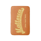 MALLORCAスペインカスタム文字&カラーバスマット バスマット (正面縦)