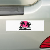 Mallorca バンパーステッカー (車上)