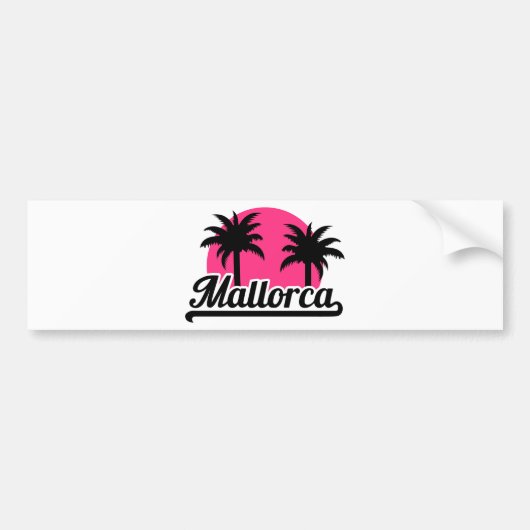 Mallorca バンパーステッカー (正面)