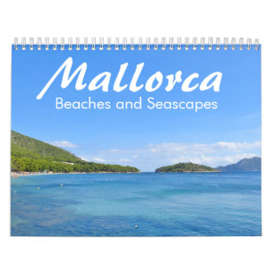Mallorca、ビーチおよび海景-カレンダー カレンダー