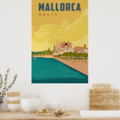 Mallorca, Spain ポスター (キッチン)