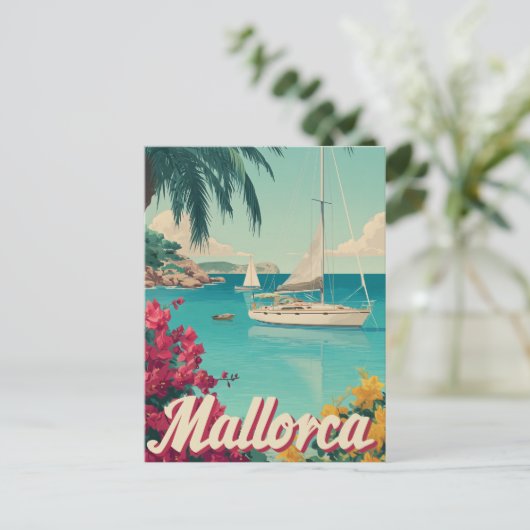 Mallorca vintage ポストカード (スタンド正面)